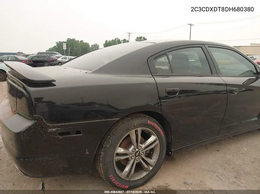 2013 Dodge Charger R/T VIN: 2C3CDXDT8DH680380 Lot: 45642687