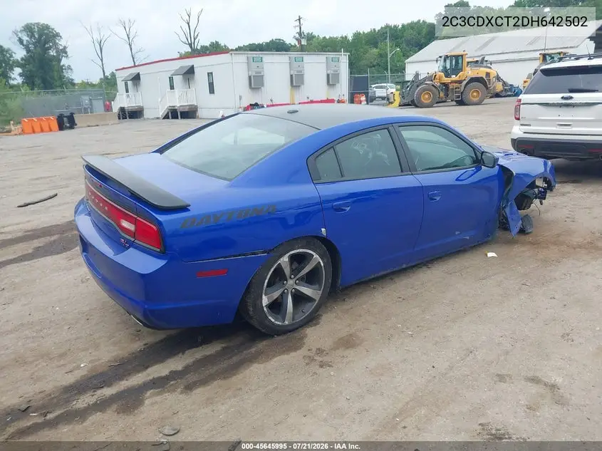 2013 Dodge Charger Road/Track VIN: 2C3CDXCT2DH642502 Lot: 45645995