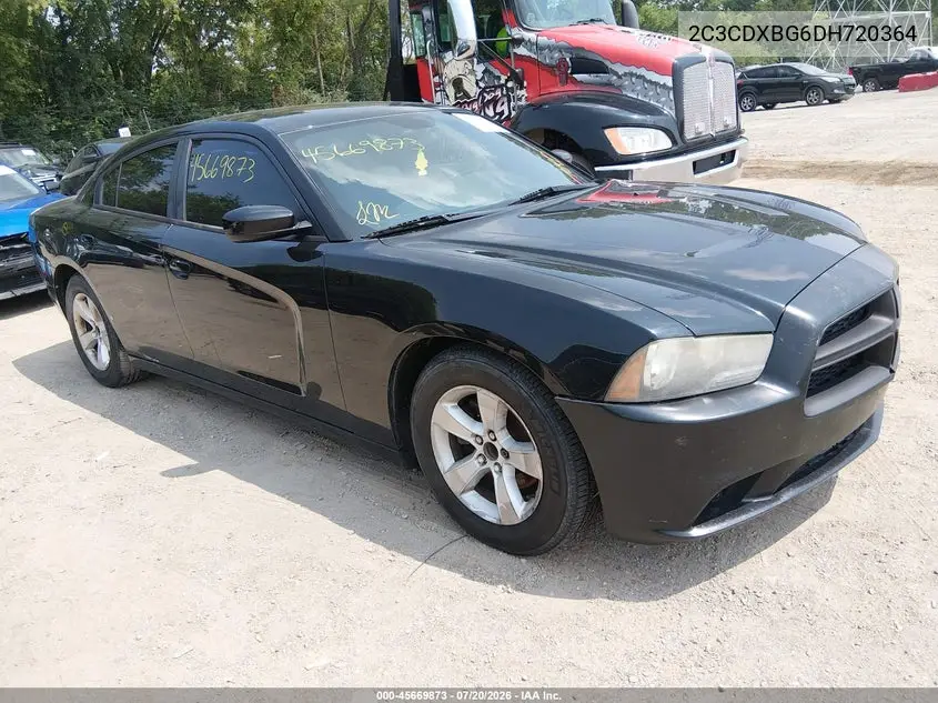 2013 Dodge Charger Se VIN: 2C3CDXBG6DH720364 Lot: 45669873