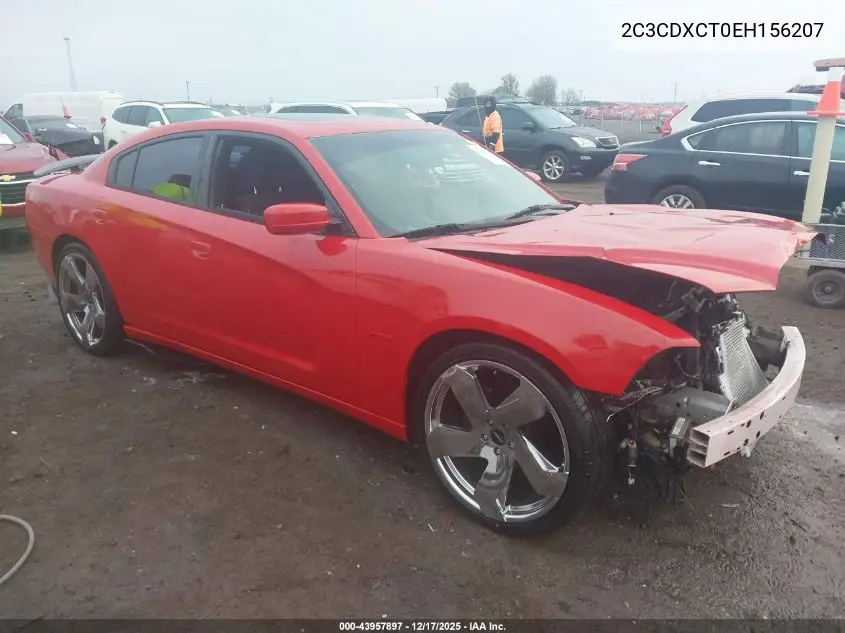 2C3CDXCT0EH156207 2014 Dodge Charger R/T