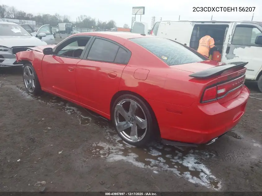 2C3CDXCT0EH156207 2014 Dodge Charger R/T