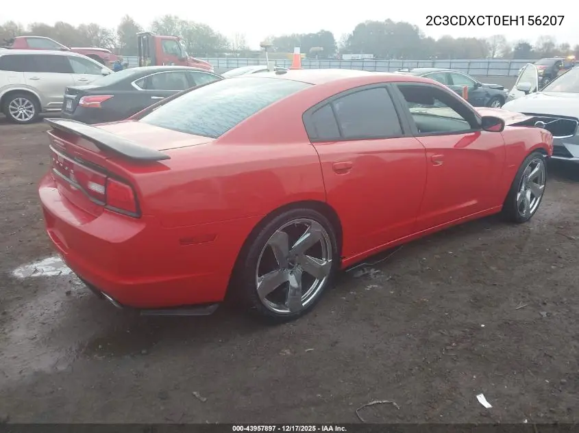 2C3CDXCT0EH156207 2014 Dodge Charger R/T