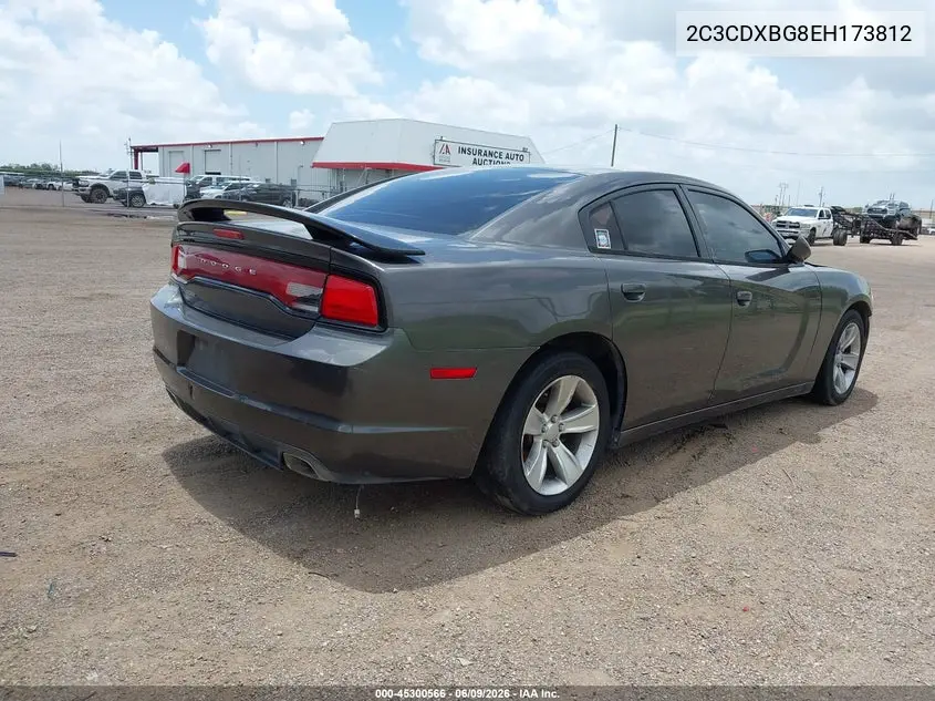 2014 Dodge Charger Se VIN: 2C3CDXBG8EH173812 Lot: 45300566