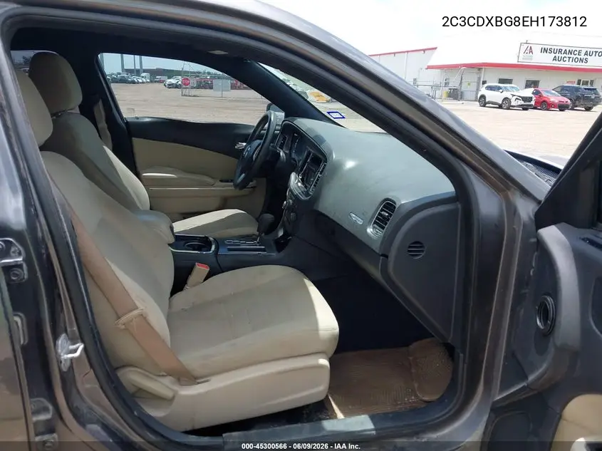 2014 Dodge Charger Se VIN: 2C3CDXBG8EH173812 Lot: 45300566