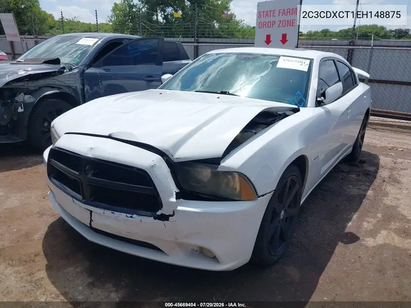 2014 Dodge Charger R/T VIN: 2C3CDXCT1EH148875 Lot: 45669404