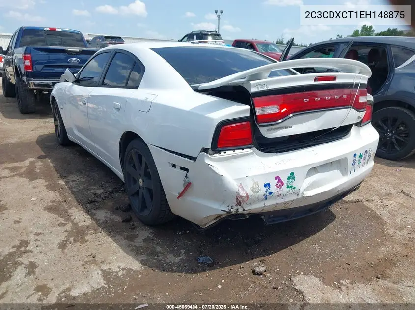 2014 Dodge Charger R/T VIN: 2C3CDXCT1EH148875 Lot: 45669404