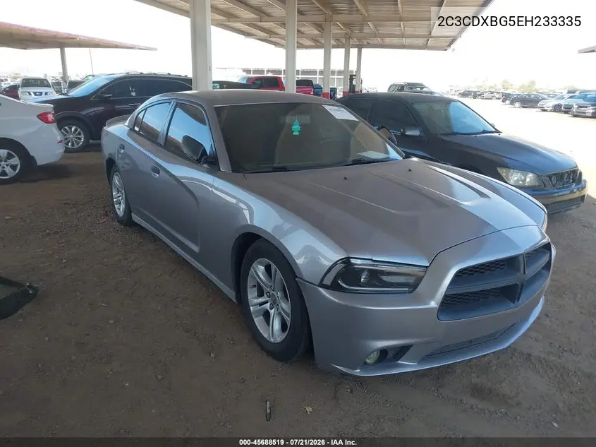 2014 Dodge Charger Se VIN: 2C3CDXBG5EH233335 Lot: 45688519
