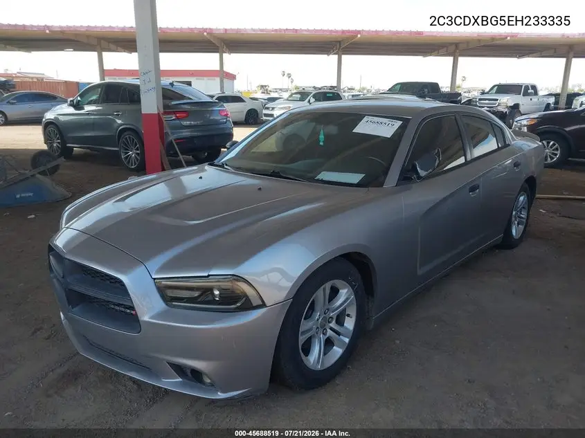 2014 Dodge Charger Se VIN: 2C3CDXBG5EH233335 Lot: 45688519