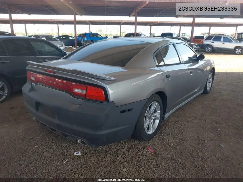 2014 Dodge Charger Se VIN: 2C3CDXBG5EH233335 Lot: 45688519