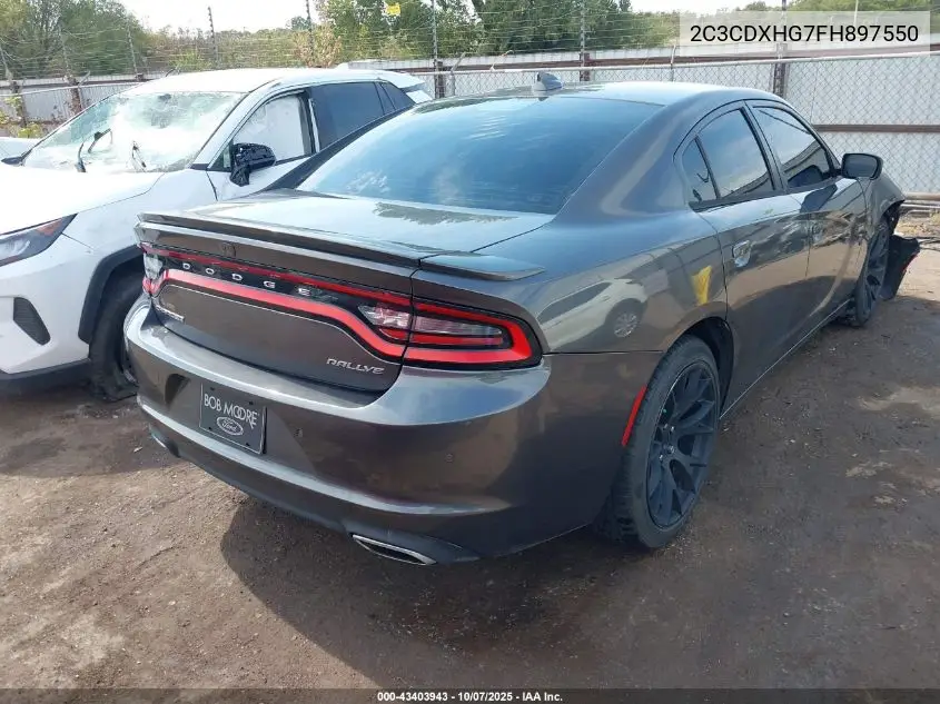 2C3CDXHG7FH897550 2015 Dodge Charger Sxt