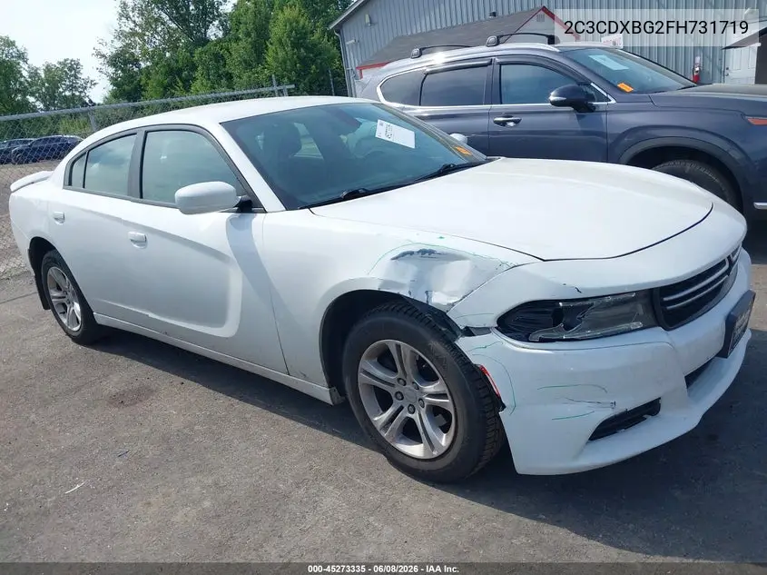 2015 Dodge Charger Se VIN: 2C3CDXBG2FH731719 Lot: 45273335