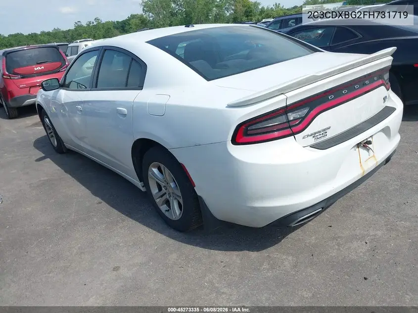 2015 Dodge Charger Se VIN: 2C3CDXBG2FH731719 Lot: 45273335