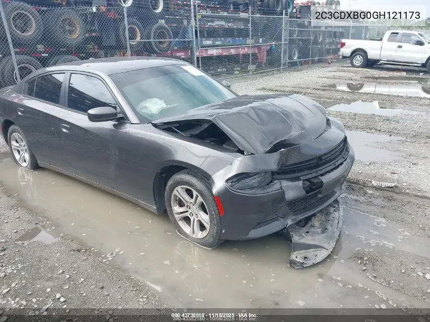 2C3CDXBG0GH121173 2016 Dodge Charger Se