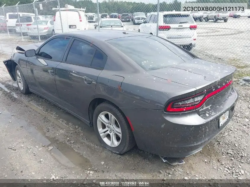 2C3CDXBG0GH121173 2016 Dodge Charger Se