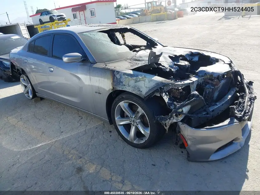 2017 Dodge Charger R/T Rwd VIN: 2C3CDXCT9HH524405 Lot: 45330535