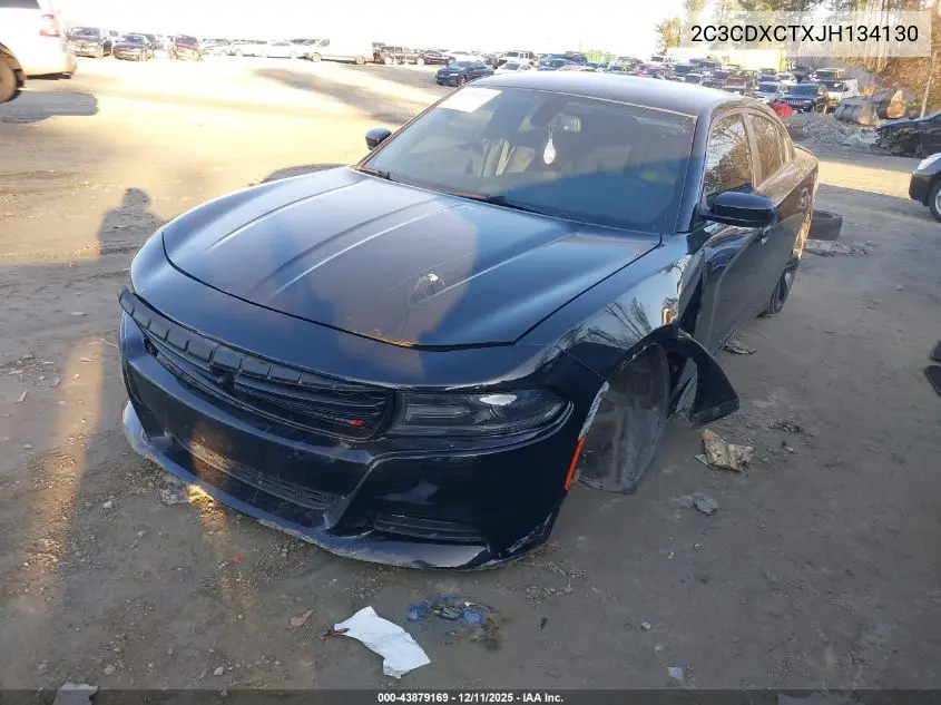 2C3CDXCTXJH134130 2018 Dodge Charger R/T Rwd