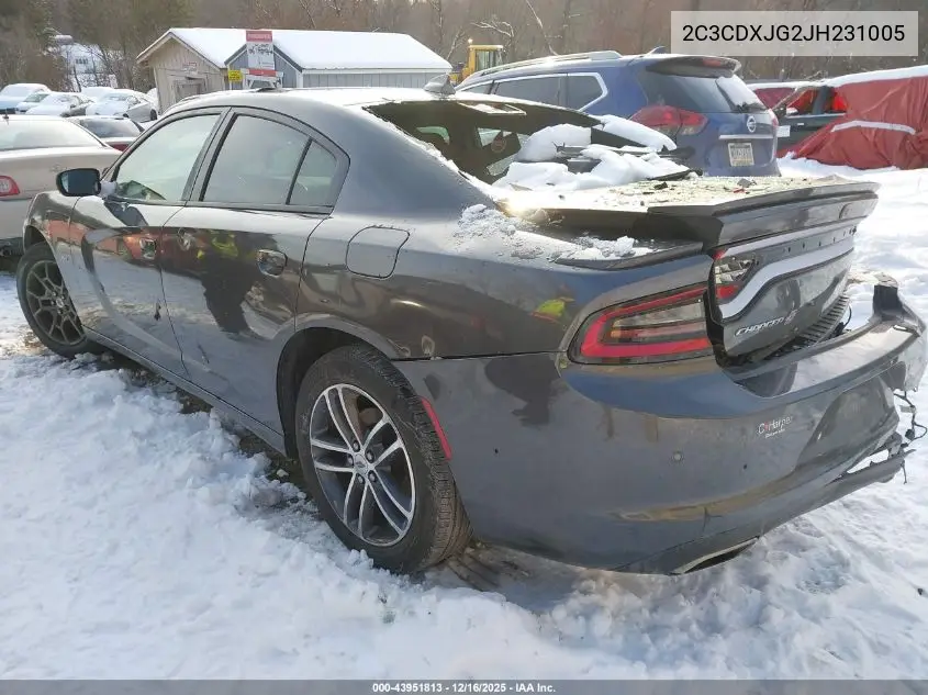 2C3CDXJG2JH231005 2018 Dodge Charger Gt Awd