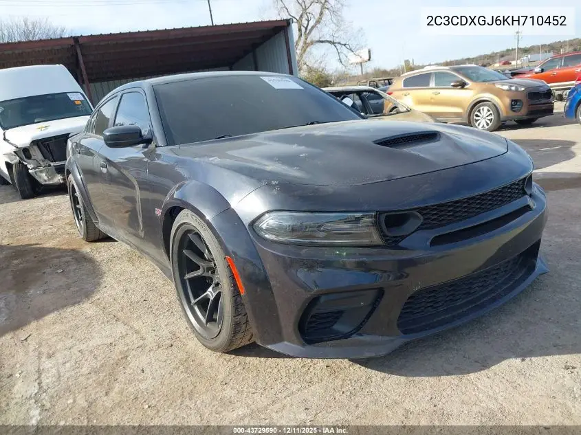 2C3CDXGJ6KH710452 2019 Dodge Charger Scat Pack Rwd