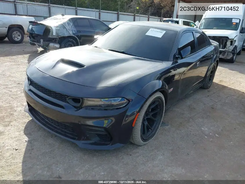 2C3CDXGJ6KH710452 2019 Dodge Charger Scat Pack Rwd