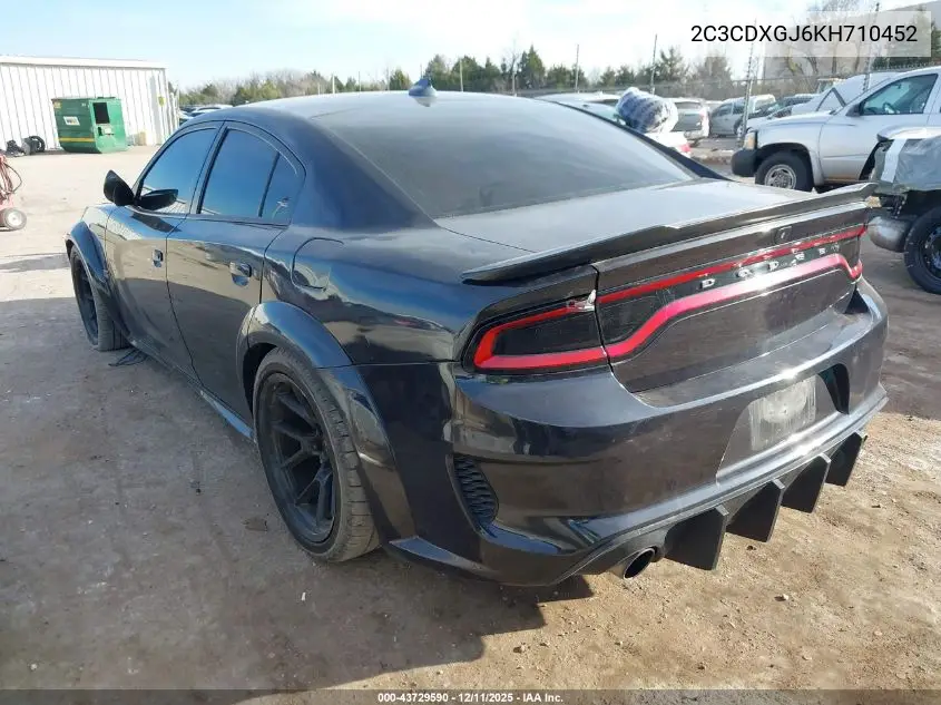 2C3CDXGJ6KH710452 2019 Dodge Charger Scat Pack Rwd