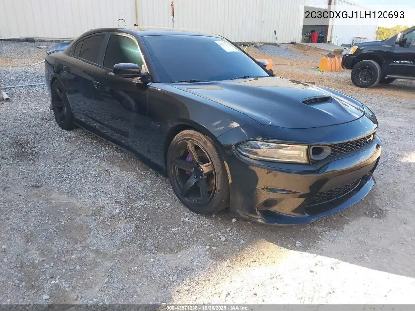2C3CDXGJ1LH120693 2020 Dodge Charger Scat Pack Rwd