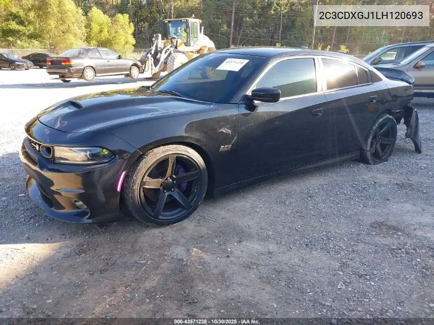 2C3CDXGJ1LH120693 2020 Dodge Charger Scat Pack Rwd
