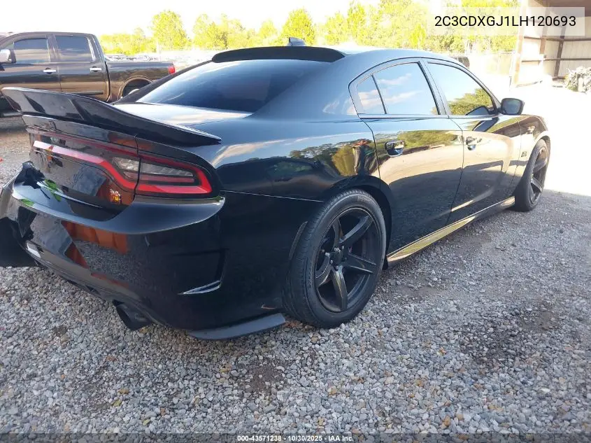 2C3CDXGJ1LH120693 2020 Dodge Charger Scat Pack Rwd