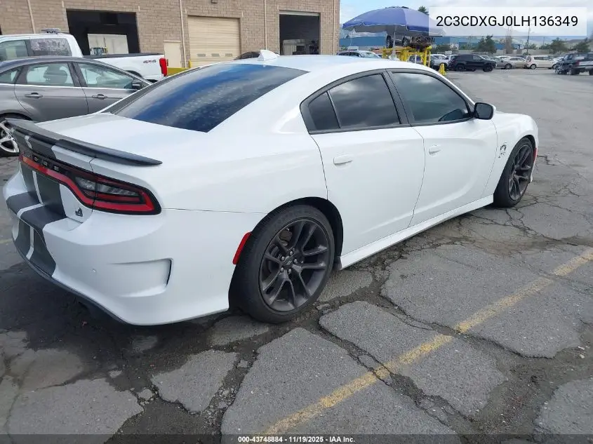 2C3CDXGJ0LH136349 2020 Dodge Charger Scat Pack Rwd