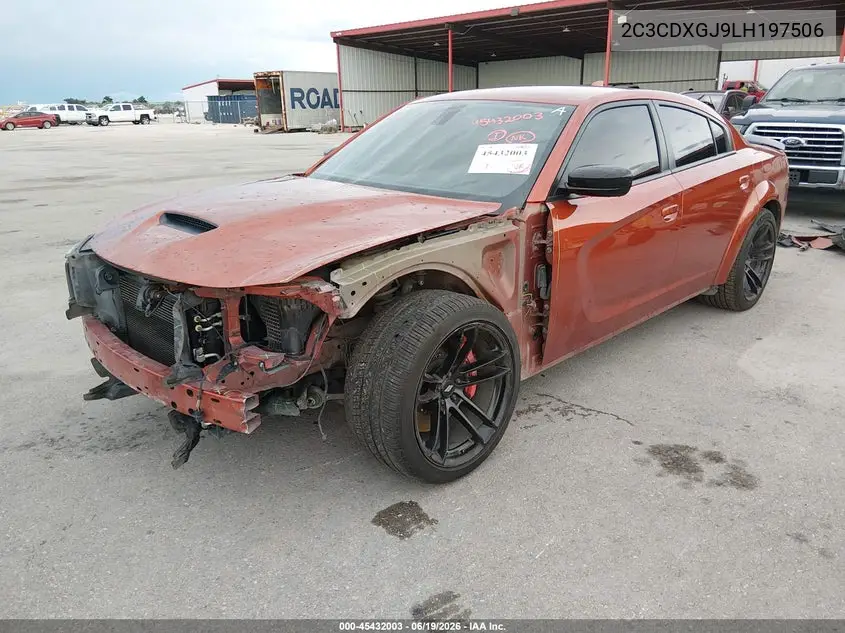2020 Dodge Charger Scat Pack Widebody Rwd VIN: 2C3CDXGJ9LH197506 Lot: 45432003