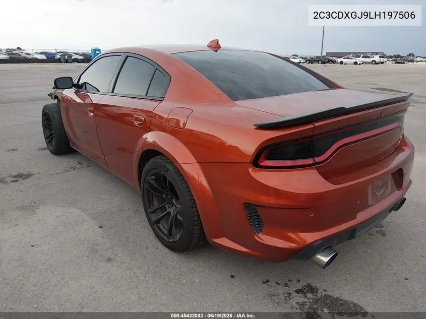 2020 Dodge Charger Scat Pack Widebody Rwd VIN: 2C3CDXGJ9LH197506 Lot: 45432003