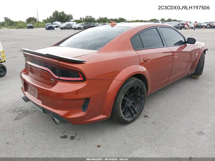 2020 Dodge Charger Scat Pack Widebody Rwd VIN: 2C3CDXGJ9LH197506 Lot: 45432003