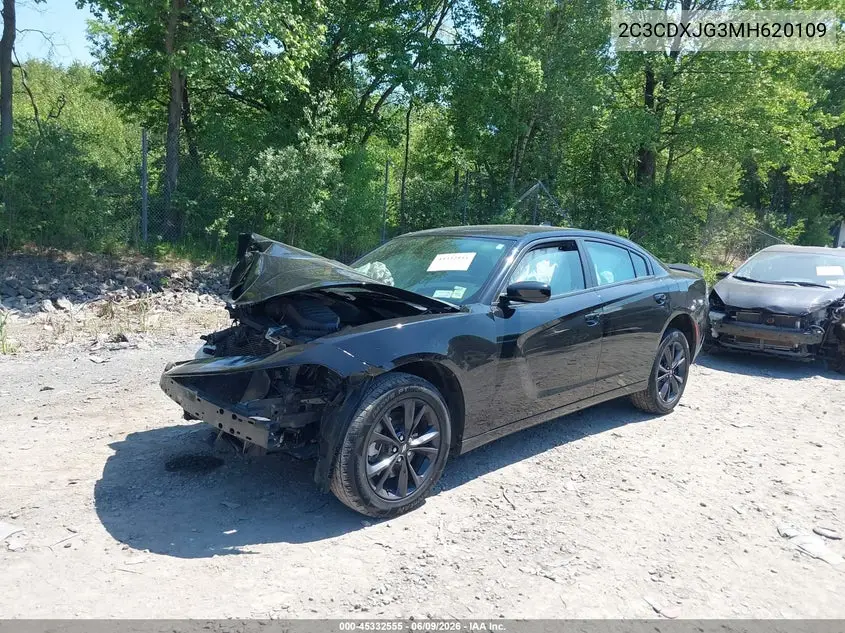 2021 Dodge Charger Sxt Awd VIN: 2C3CDXJG3MH620109 Lot: 45332555
