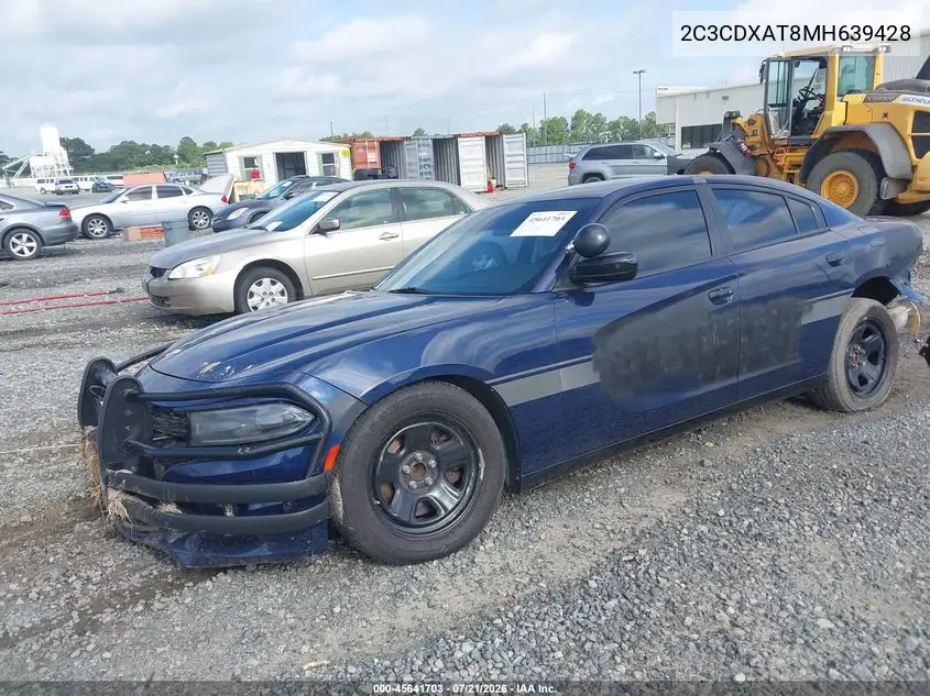 2021 Dodge Charger Police Rwd VIN: 2C3CDXAT8MH639428 Lot: 45641703
