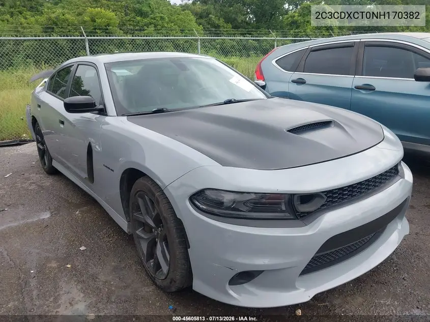 2022 Dodge Charger R/T VIN: 2C3CDXCT0NH170382 Lot: 45605813