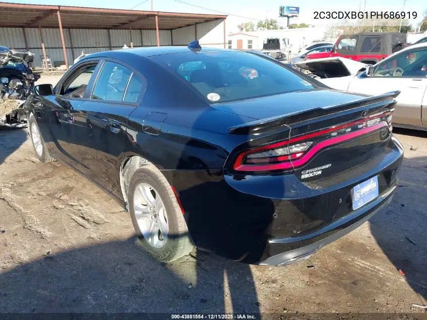 2C3CDXBG1PH686919 2023 Dodge Charger Sxt