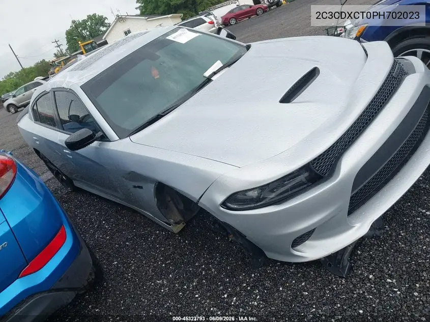 2023 Dodge Charger R/T VIN: 2C3CDXCT0PH702023 Lot: 45323793