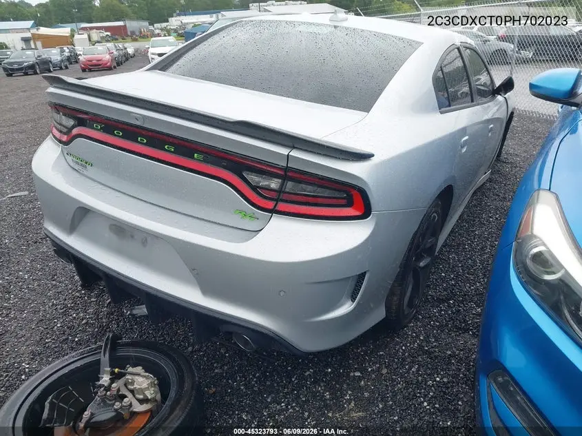 2023 Dodge Charger R/T VIN: 2C3CDXCT0PH702023 Lot: 45323793