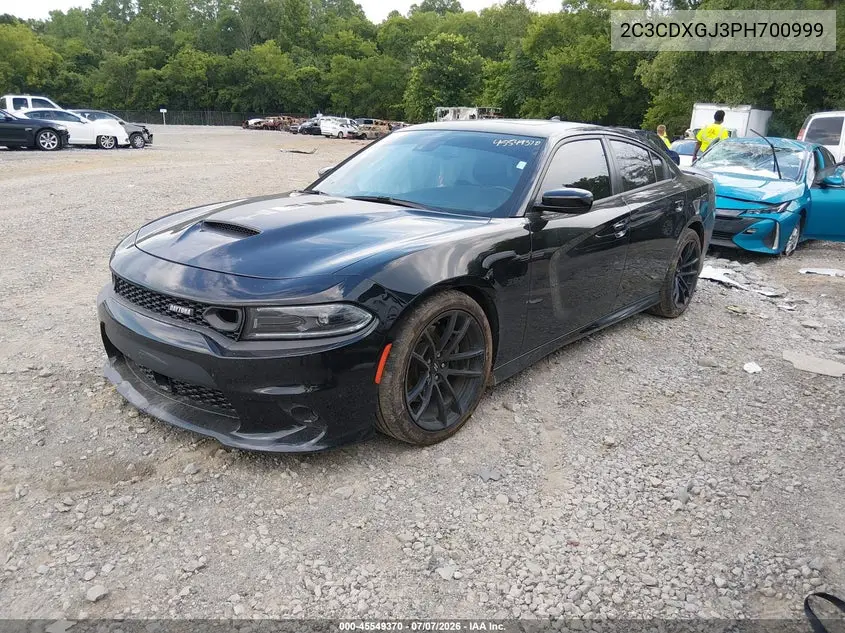 2023 Dodge Charger Scat Pack VIN: 2C3CDXGJ3PH700999 Lot: 45549370