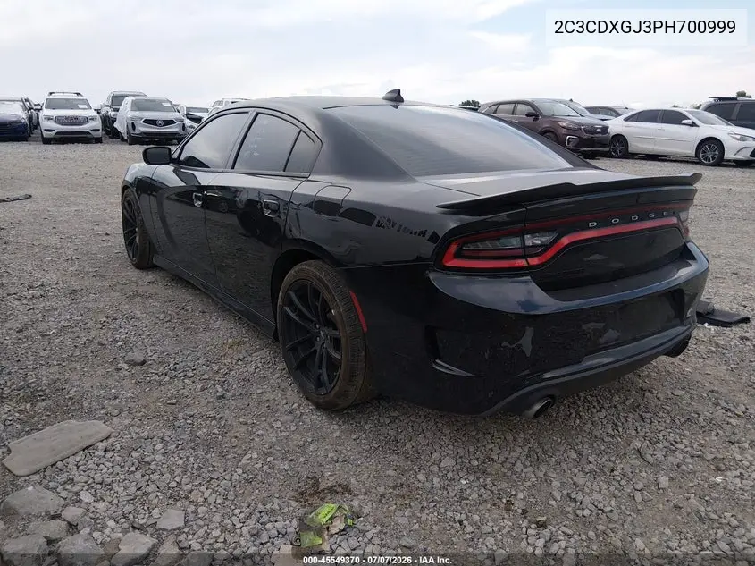 2023 Dodge Charger Scat Pack VIN: 2C3CDXGJ3PH700999 Lot: 45549370