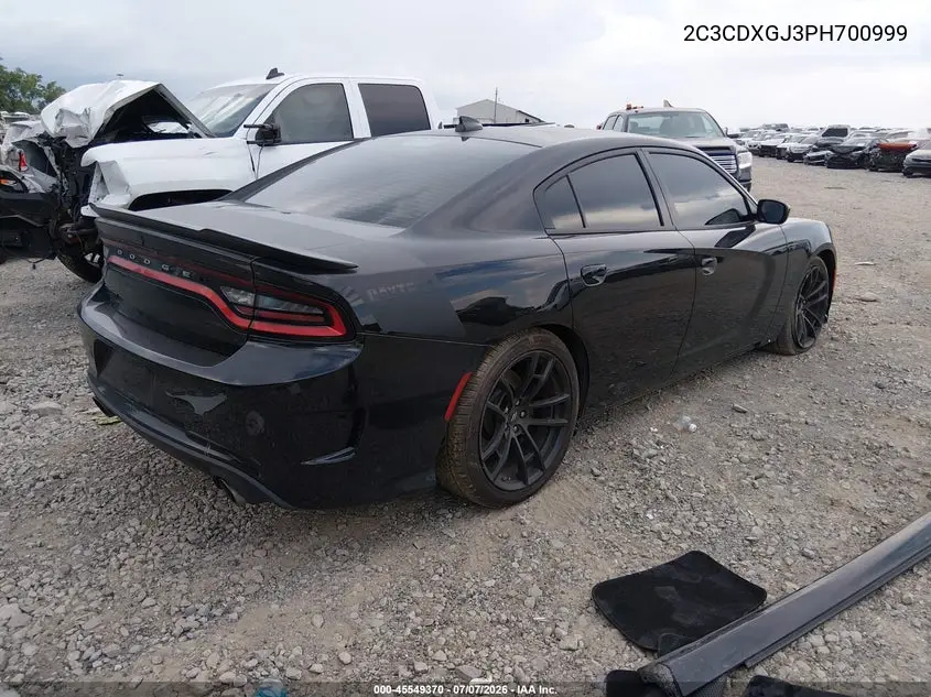 2023 Dodge Charger Scat Pack VIN: 2C3CDXGJ3PH700999 Lot: 45549370