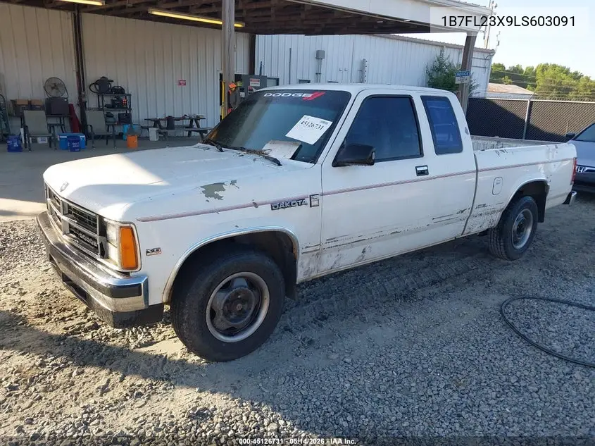 1B7FL23X9LS603091 1990 Dodge Dakota