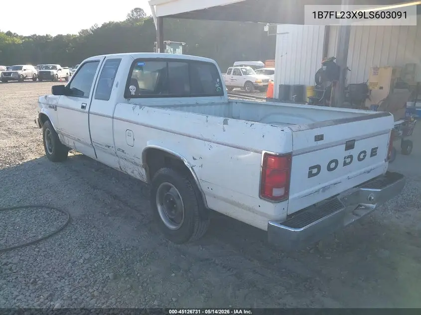 1B7FL23X9LS603091 1990 Dodge Dakota