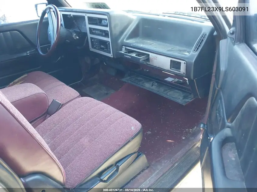 1B7FL23X9LS603091 1990 Dodge Dakota