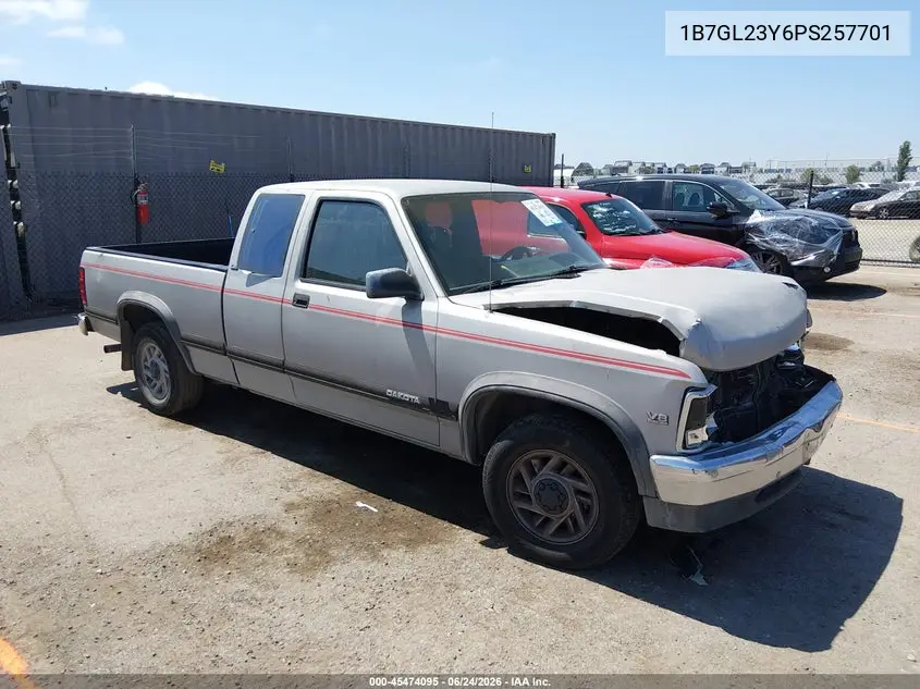 1993 Dodge Dakota VIN: 1B7GL23Y6PS257701 Lot: 45474095