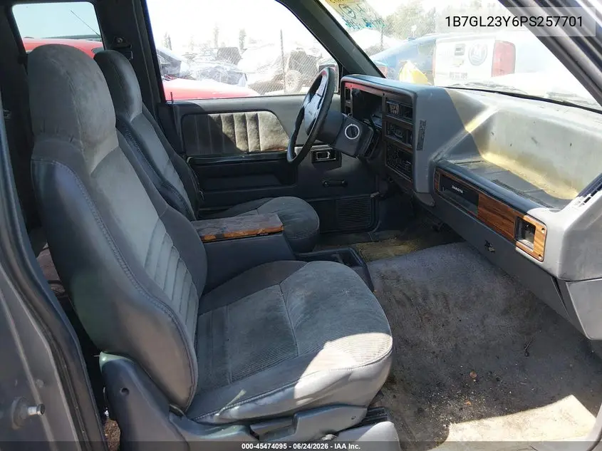 1993 Dodge Dakota VIN: 1B7GL23Y6PS257701 Lot: 45474095
