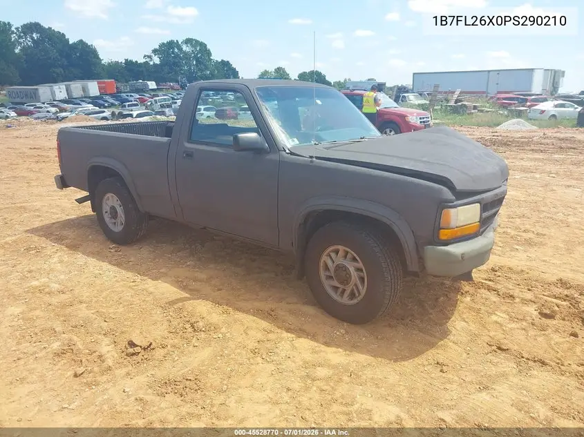 1993 Dodge Dakota VIN: 1B7FL26X0PS290210 Lot: 45528770