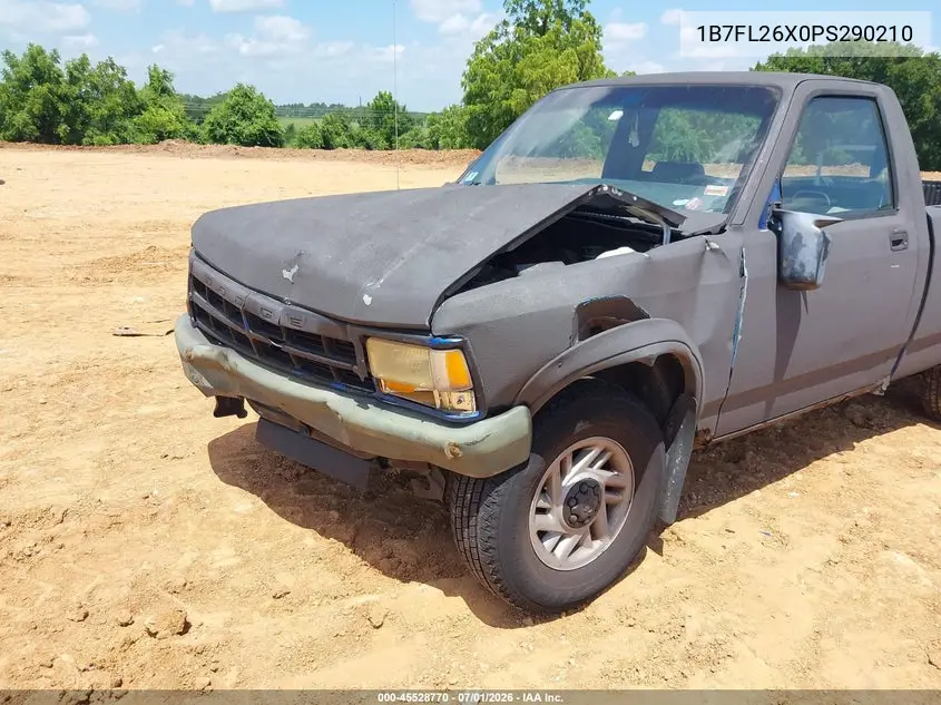 1993 Dodge Dakota VIN: 1B7FL26X0PS290210 Lot: 45528770
