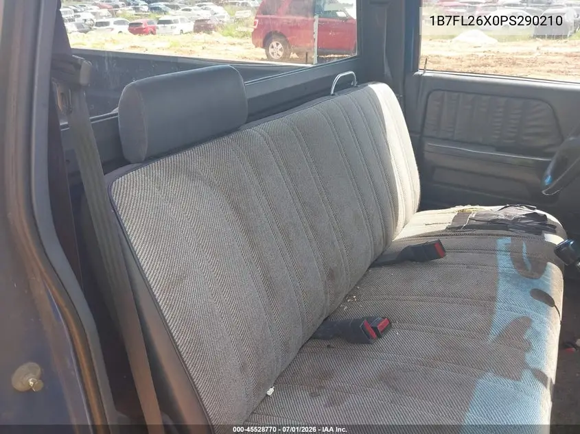 1993 Dodge Dakota VIN: 1B7FL26X0PS290210 Lot: 45528770