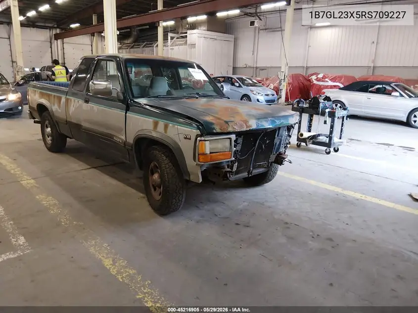 1994 Dodge Dakota VIN: 1B7GL23X5RS709227 Lot: 45216905