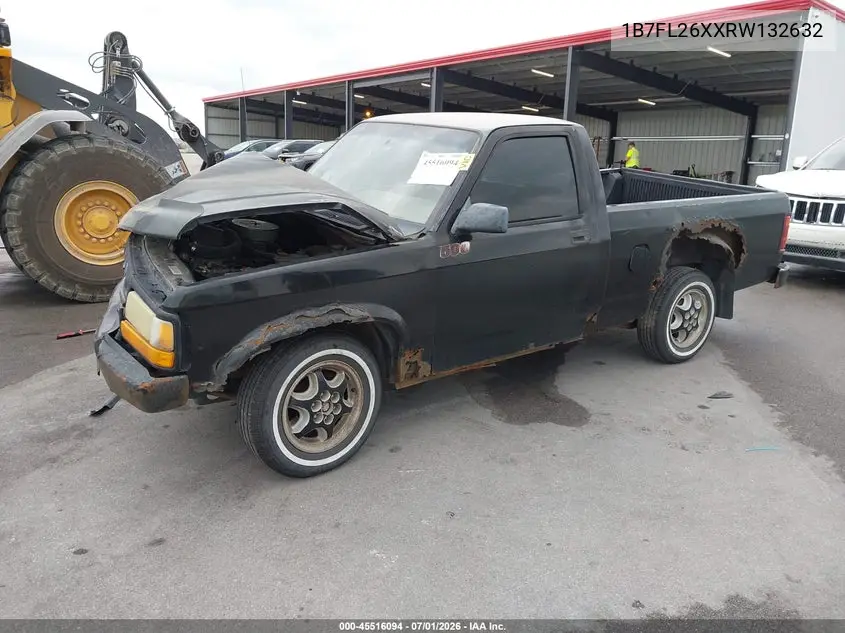 1994 Dodge Dakota VIN: 1B7FL26XXRW132632 Lot: 45516094